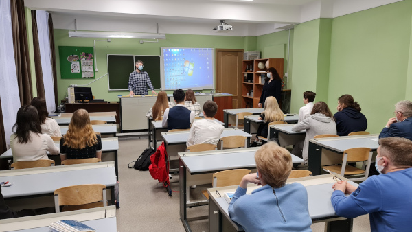 Урок метрологии прошёл в 237 школе Санкт-петербурга