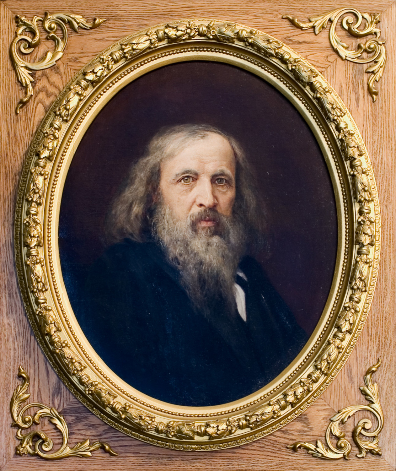 Портрет Д. И. Менделеева работы О. В. Бруни, 1909–1911 гг. Портрет Д. И. Менделеева работы О. В. Бруни, 1909–1911 гг.
